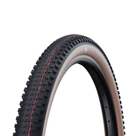 SCHWALBE Tire RICK 29x2.25 (57-622) 67EPI 680g TLR Evo XC PRO Speed ​​brown sidewall foldable