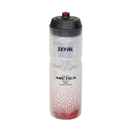ZÉFAL Bottle ARCTICA 75 gray/red
