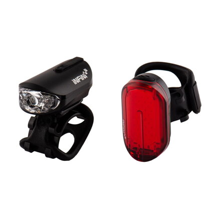INFINI Light OLLEY set front+rear USB