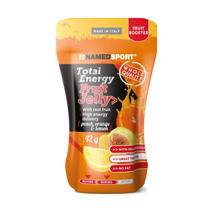 NAMEDSPORT Jelly TOTAL ENERGY FRUIT peach, orange, lemon 42g