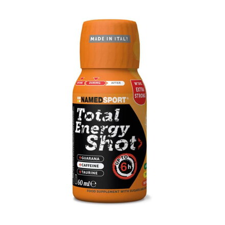NAMEDSPORT Drink TOTAL ENERGY SHOT orange with caffeine 60ml