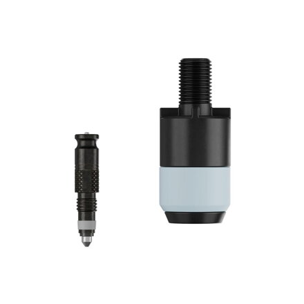 SCHWALBE SCV valve set for SV - 2x valve, 2x valve cap, 1x wrench, 1x pump end adapter