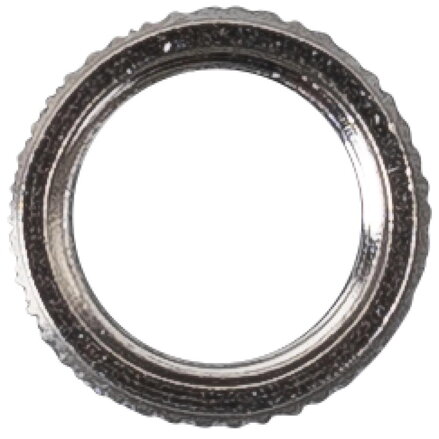 SCHWALBE Valve nut AV/DV silver 50pcs