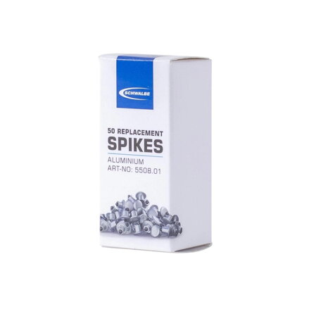 SCHWALBE Winter tire spikes aluminum 50pcs