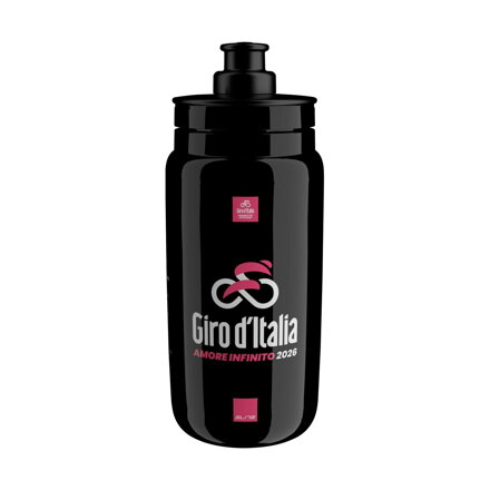 ELITE Bottle FLY GIRO D'ITALIA BLACK MAP 550 ml 2026