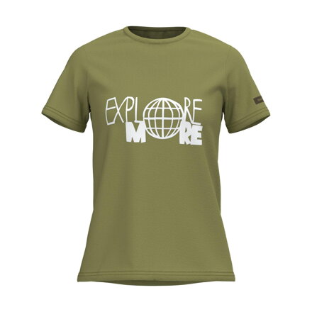 SHIMANO T-shirt SENTIERO women's khaki