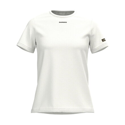 SHIMANO SENTIERO T-shirt women's white logo