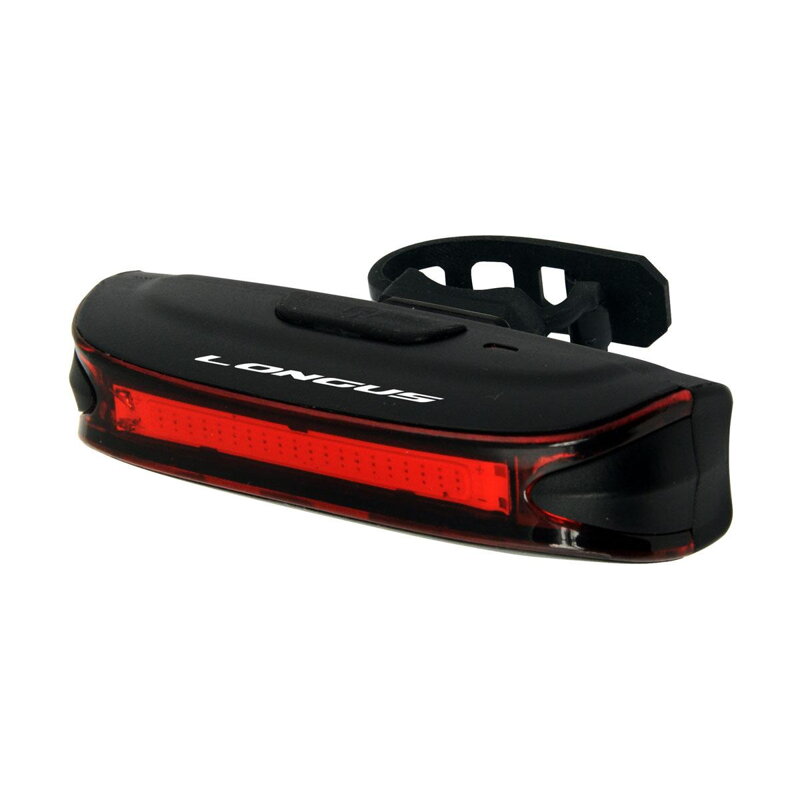 LONGUS Light CHIP rear 20LED 5f USB, 65lm, black LONGUS Light CHIP rear 20LED 5f USB, 65lm, black