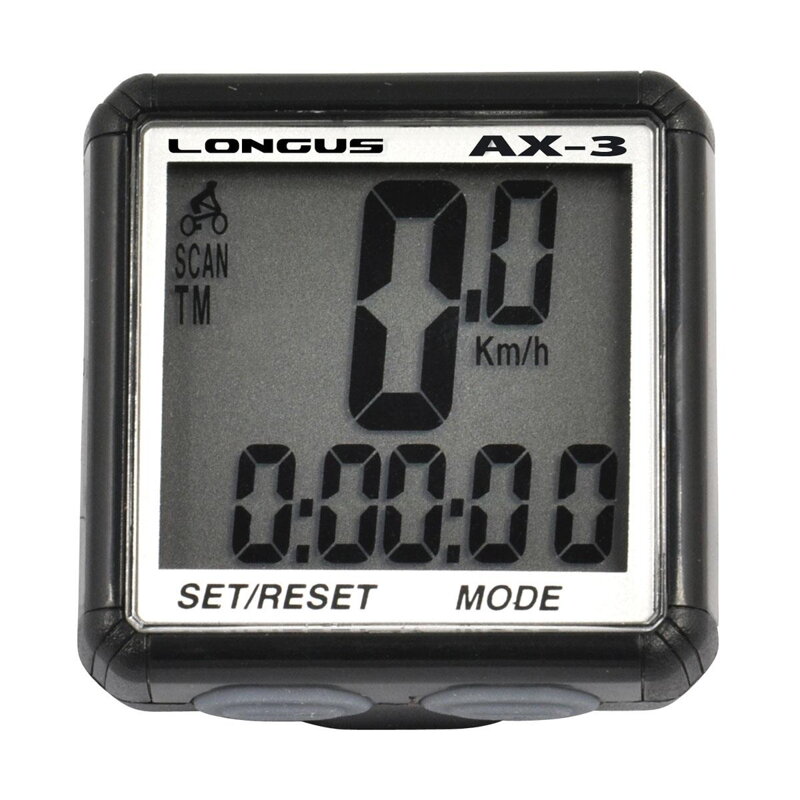 LONGUS Cycle computer AX-3 13f black
