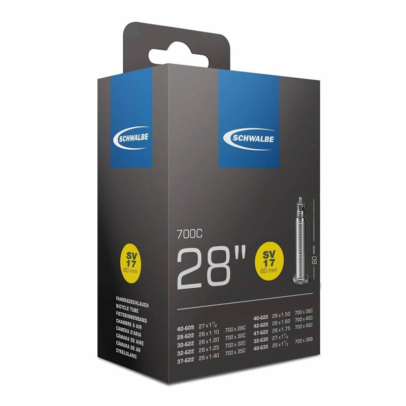 SCHWALBE Tube SV17 700x28/45C FV 60mm (28/47-622) 150g