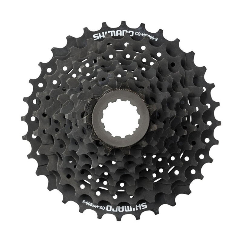 SHIMANO Cassette HG200 9-speed 11-34 teeth black OEM
