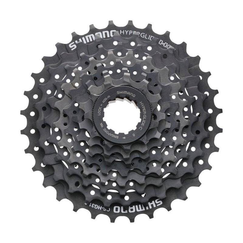 SHIMANO Cassette HG31 8-speed 11-34 teeth black OEM