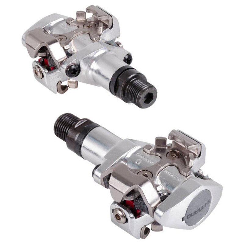 SHIMANO Pedals MTB PD-M505 SPD silver + cleats SM-SH51