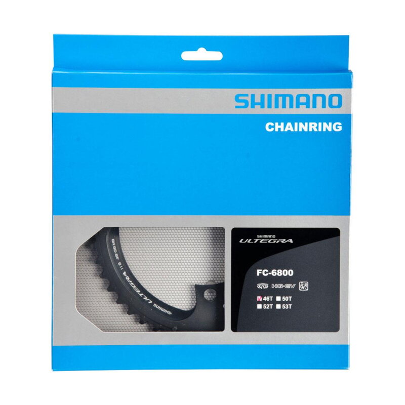 SHIMANO Chainring 46 teeth FC-6800 Ultegra black 110mm