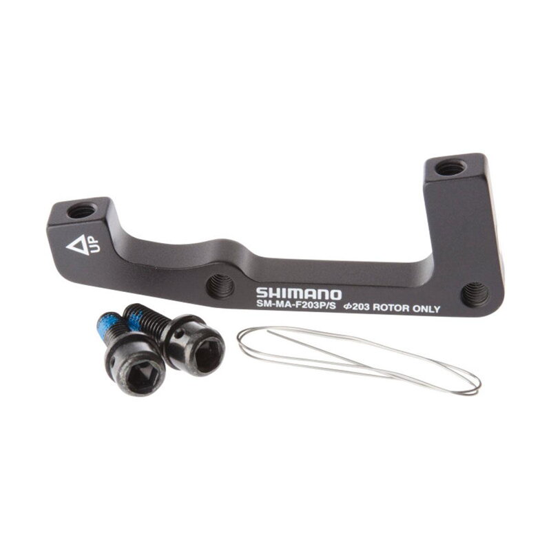 SHIMANO Adapter SM-MAF203 front for disc 203mm PM/IS SHIMANO Adapter SM-MAF203 front for disc 203mm PM/IS