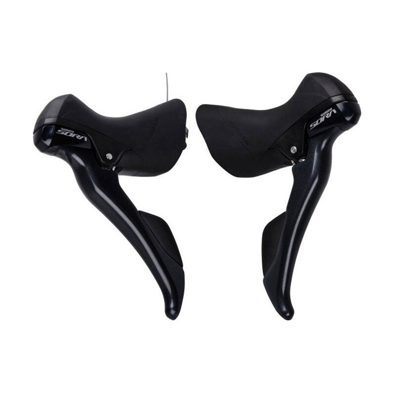 SHIMANO Dual control Sora ST-R3000 pair 2x9speed+cabling SHIMANO Dual control Sora ST-R3000 pair 2x9speed+cabling