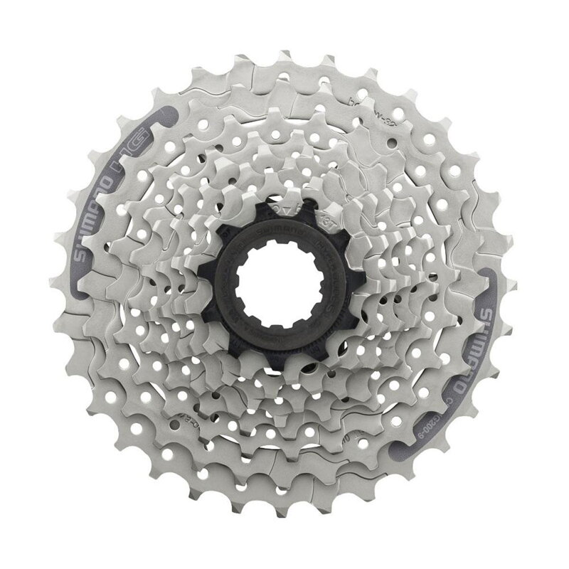 SHIMANO Cassette CS-HG201 9-speed 11-32 teeth silver SHIMANO Cassette CS-HG201 9-speed 11-32 teeth silver