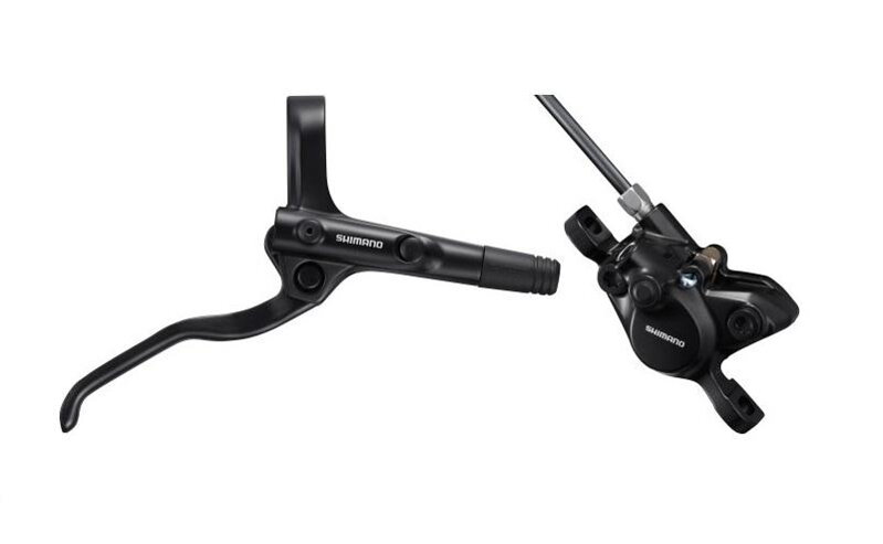 SHIMANO Brake hydr. E-MT200 rear black Post Mount 1700mm hose + pads B05S SHIMANO Brake hydr. E-MT200 rear black Post Mount 1700mm hose + pads B05S