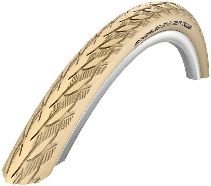 SCHWALBE Tire DELTA CRUISER PLUS (40-635) 28x1 1/2 700x38B Active 50EPI PunctureGuard 910g Beige reflex