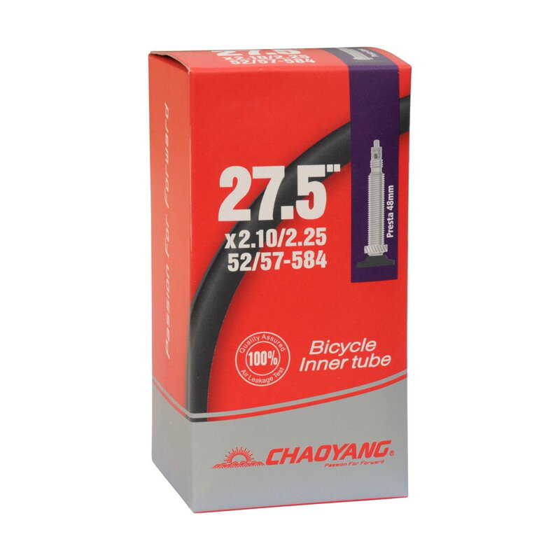 CHAOYANG Tube 27.5x2.1/2.25 FV48 (52/57-584) CHAOYANG Tube 27.5x2.1/2.25 FV48 (52/57-584)