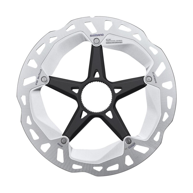 SHIMANO Brake Disc RT-MT800 180mm Center Lock Ice Tech (external tightening) SHIMANO Brake Disc RT-MT800 180mm Center Lock Ice Tech (external tightening)