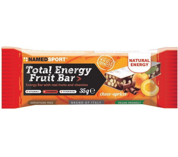 NAMEDSPORT Total Energy chocolate-apricot energy bar 35g