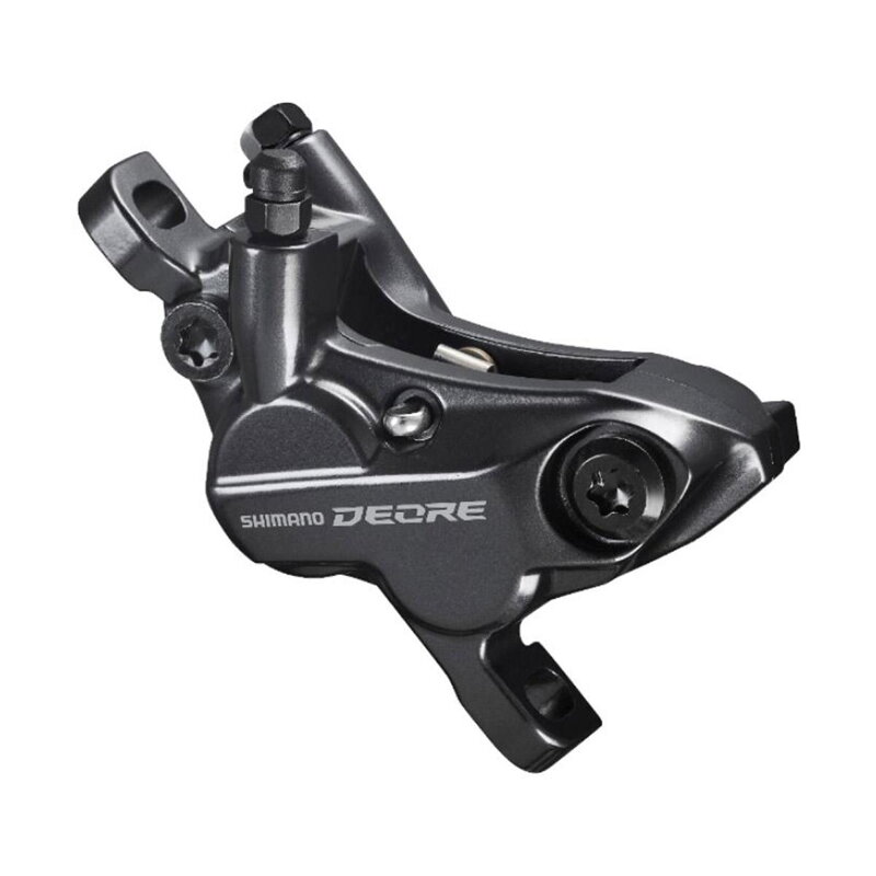 SHIMANO Brake caliper. Deore BR-M6120 4-piston hydraulic Post Mount+pads D03S SHIMANO Brake caliper. Deore BR-M6120 4-piston hydraulic Post Mount+pads D03S