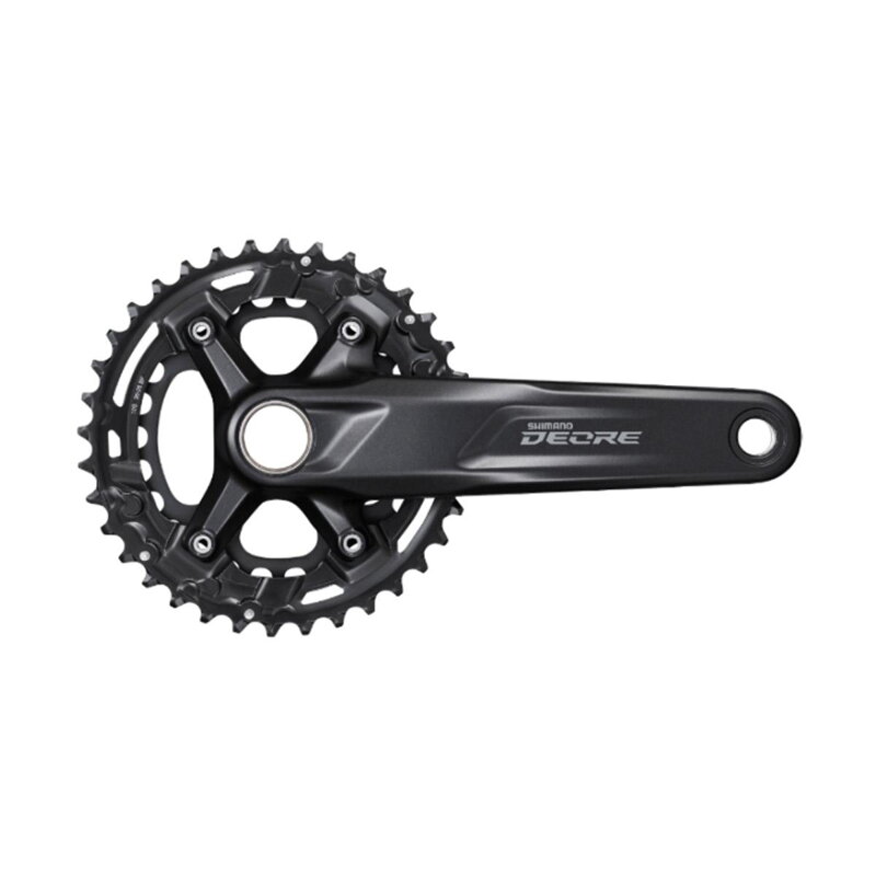 SHIMANO Crankset Deore FC-M4100 175mm 36/26 teeth 10-speed black Two-piece SHIMANO Crankset Deore FC-M4100 175mm 36/26 teeth 10-speed black Two-piece