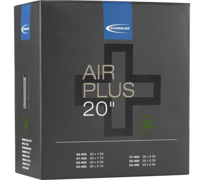 SCHWALBE Tube AIR PLUS AV7AP (40/62-406) 40mm 220g