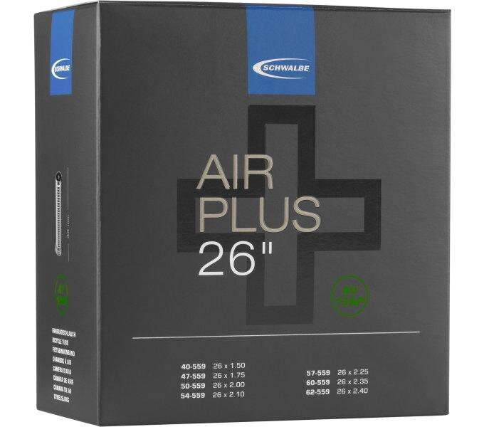 SCHWALBE Tube AIR PLUS AV13AP 26x1.50/2.50 AV(40/62-559) 40mm 290g