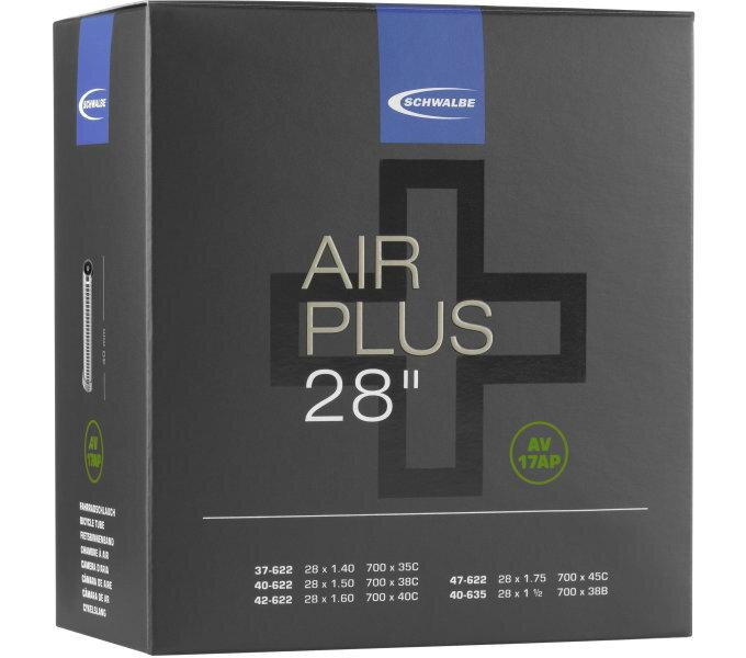 SCHWALBE Tube AIR PLUS AV17AP 700x37/45C AV(37/47-622/635) 40mm 270g
