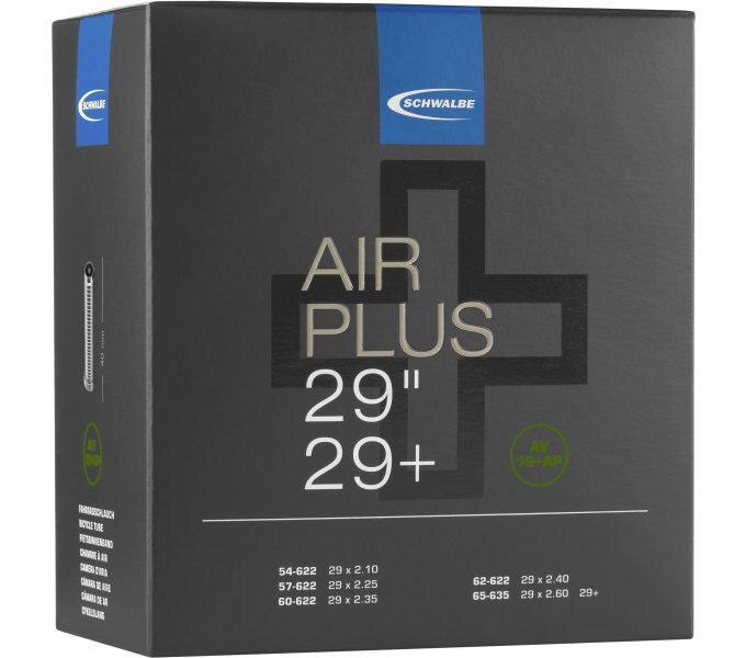 SCHWALBE Tube AIR PLUS AV19+AP 29x2.10/3.00 AV (54/65-622) 40mm 420g