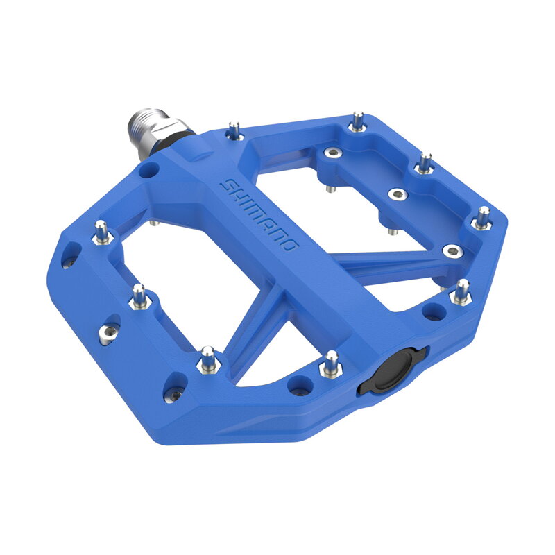 SHIMANO Pedals MTB Flat PD-GR400 blue BMX, DH, slalom