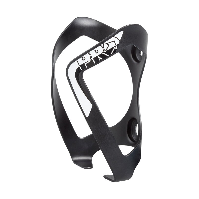 PRO Bottle Cage AL aluminum black/white
