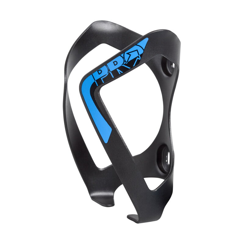 PRO Bottle Cage AL aluminum black/blue PRO Bottle Cage AL aluminum black/blue