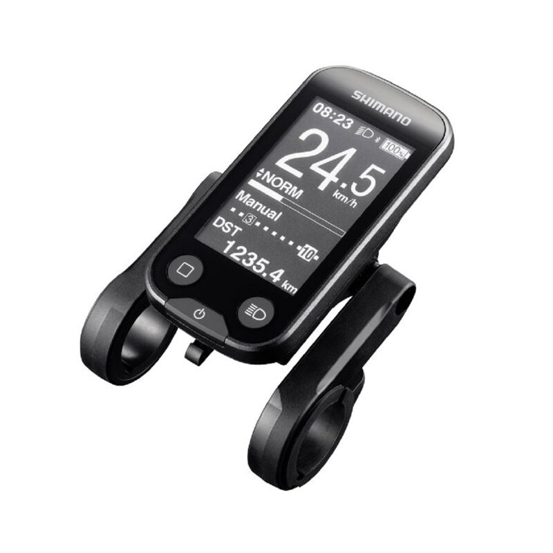 SHIMANO Computer SC-E6100 E-Bike for STEPS with holder SHIMANO Computer SC-E6100 E-Bike for STEPS with holder