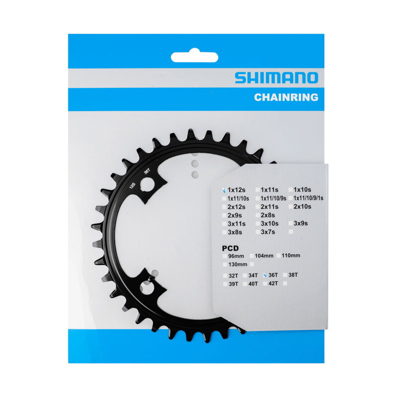 SHIMANO Chainring 36 teeth 12-speed without 4-arm adapter for STEPS E8000 SHIMANO Chainring 36 teeth 12-speed without 4-arm adapter for STEPS E8000