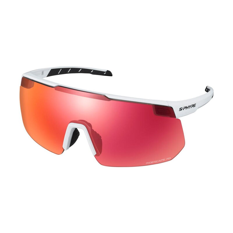 SHIMANO Glasses S-PHYRE2 matte white Ridescape Road SHIMANO Glasses S-PHYRE2 matte white Ridescape Road