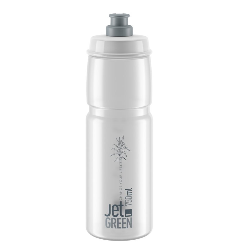 ELITE Bottle JET GREEN 750 transparent