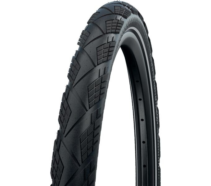 SCHWALBE Tire MARATHON EFFICIENCY (40-622) 28x1.50 700x38C Evolution 67EPI V-Guard 530g Black reflex Race
