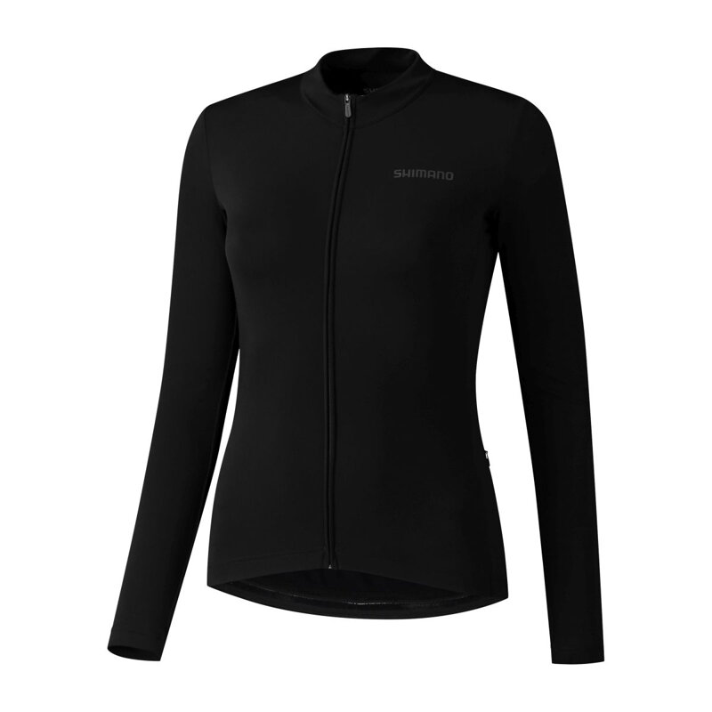 SHIMANO Jersey women's KAEDE THERMAL LONG black SHIMANO Jersey women's KAEDE THERMAL LONG black