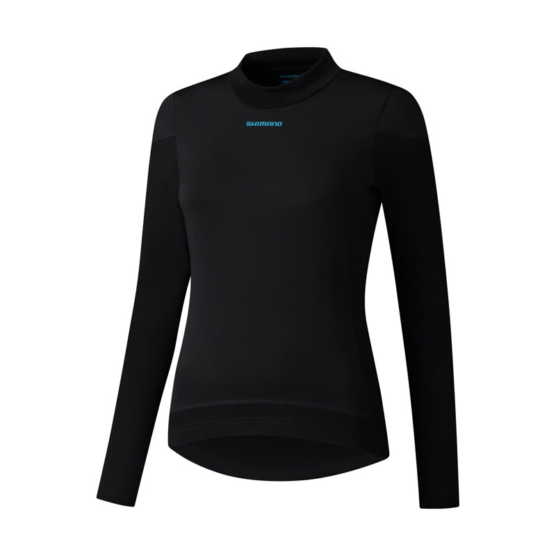 SHIMANO T-shirt women's BEAUFORT LONG BASE LAYER black