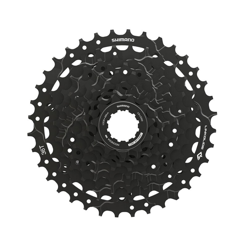 SHIMANO Cassette CS-LG300 9-speed 11-36 teeth Linkglide CUES SHIMANO Cassette CS-LG300 9-speed 11-36 teeth Linkglide CUES