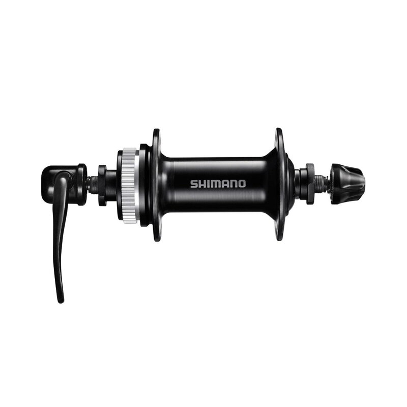 SHIMANO Front hub HB-QC300 36 holes Q.R. black Center Lock SHIMANO Front hub HB-QC300 36 holes Q.R. black Center Lock