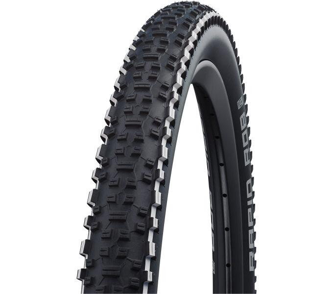 SCHWALBE Tire RAPID ROB (57-622) 29x2.25 Active 50EPI K-Guard 790g White stripe
