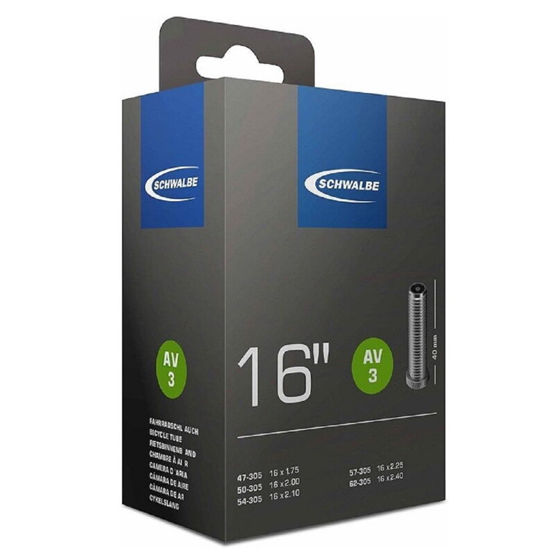 SCHWALBE Tube AV3 16x1.75/2.10 AV 40mm (47/62-305) 115g