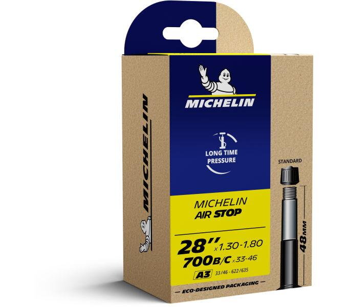 MICHELIN Tube A3 700x35/47C (33/46-622/635) AV 48mm MICHELIN Tube A3 700x35/47C (33/46-622/635) AV 48mm