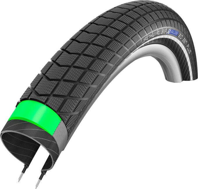 SCHWALBE Tire BIG BEN PLUS (55-584) 27.5x2.15 Performance 67EPI GreenGuard 960g Black reflex