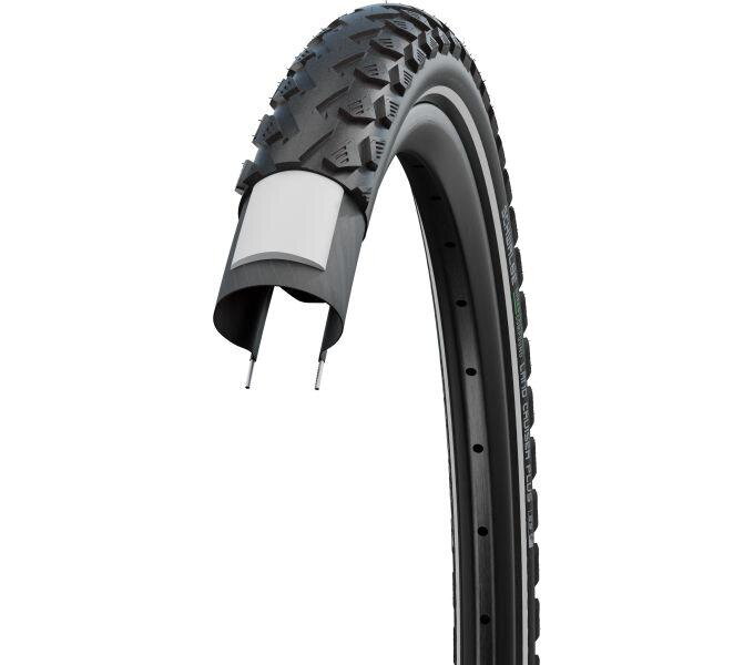 SCHWALBE Tire LAND CRUISER PLUS (50-559) 26x2.00 Active 50EPI PunctureGuard 950g Reflex Green