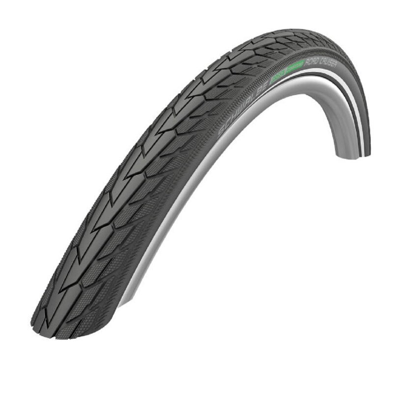 SCHWALBE Tire ROAD CRUISER (47-559) 26x1.75 Active 50EPI K-Guard 720g Reflex Green SCHWALBE Tire ROAD CRUISER (47-559) 26x1.75 Active 50EPI K-Guard 720g Reflex Green